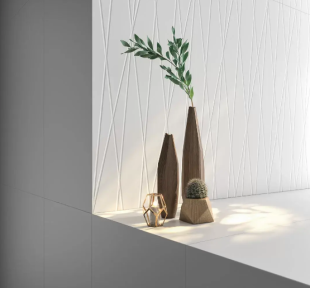 Плитка Kerama Marazzi Танжер белый структура арт. KM6012B0031R (60х119,5х0,9) матовый